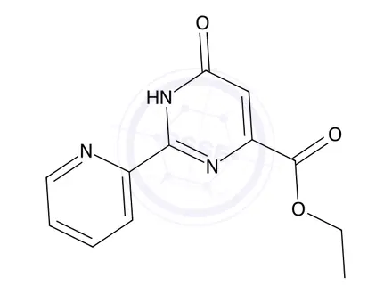 Chemical structure of Ethyl 6-hydroxy-2-(pyridin-2-yl)pyrimidine-4-carboxylate