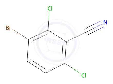 Chemical structure of 3-Bromo-2,6-dichloro-benzonitrile