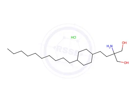 Chemical structure of Fingolimod Hydrochloride Impurity 18 Hydrochloride (Fingolimod Hydrochloride EP Impurity D Hydrochloride)
