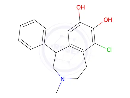 Chemical structure of SKF 82957