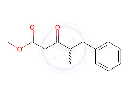 Chemical structure of 5-Phenyl-4-methyl-3-oxovaleric acid methyl ester