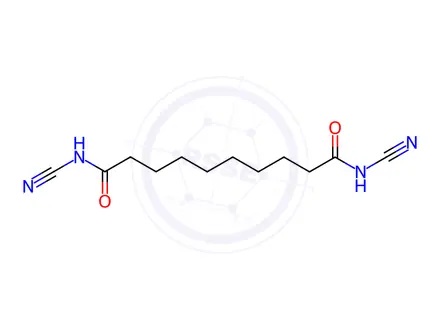 Chemical structure of N,N'-dicyanosebacamide