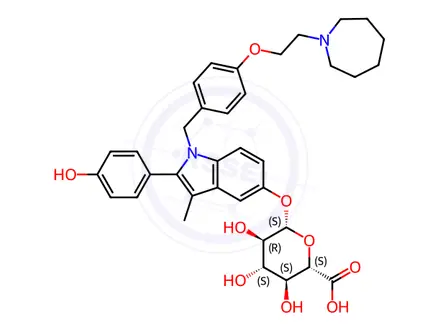 Chemical structure of Bazedoxifene Impurity 31