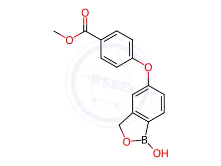 Chemical structure of Crisaborole Impurity 163