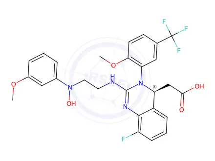 Chemical structure of Letermovir Impurity 33