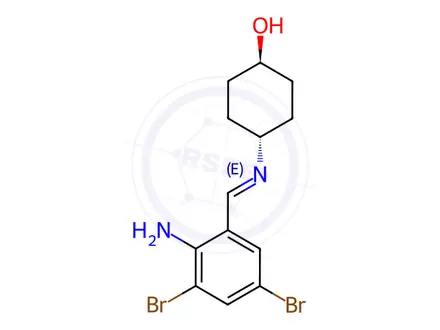 Chemical structure of Ambroxol EP Impurity C