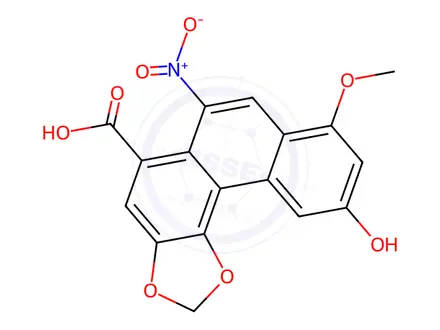 Chemical structure of Aristolochic acid D