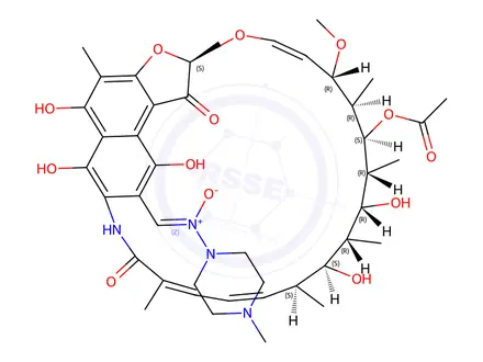 Chemical structure of Rifaximin-N-Oxide