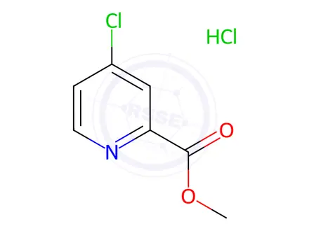 Chemical structure of Methyl 4-Chloropicolinate Hydrochloride Salt