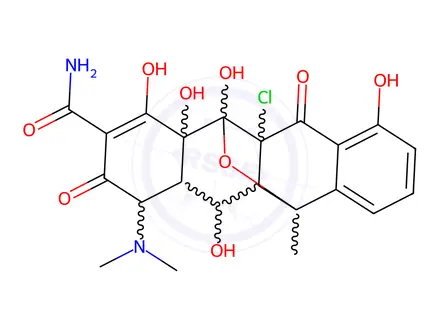 Chemical structure of Doxycycline Hyclate Impurity 18