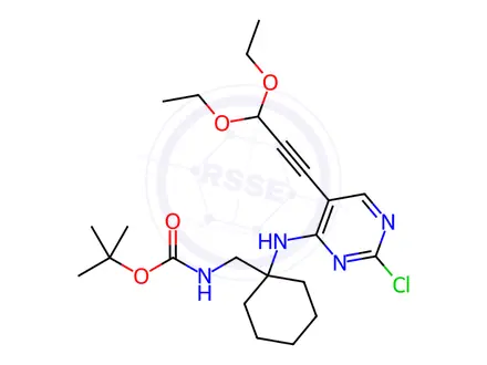 Chemical structure of Lerociclib Impurity 3