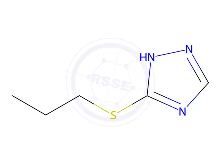 Chemical structure of 3-PROPYLTHIO-4H-1,2,4-TRIAZOLE