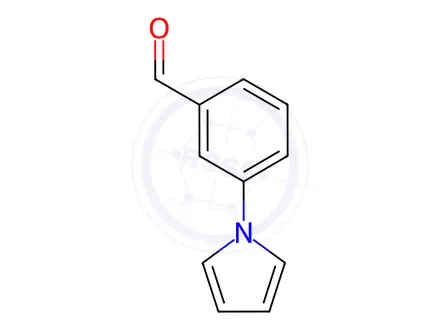 Chemical structure of 3-(1H-Pyrrol-1-yl)benzaldehyde