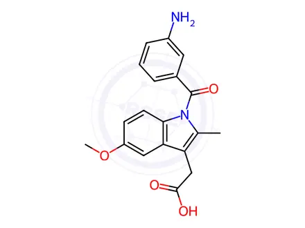 Chemical structure of Zidometacin Impurity 5