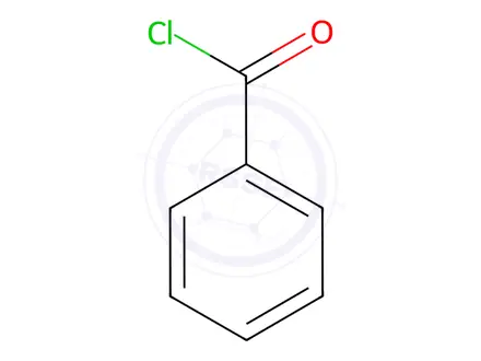 Chemical structure of Benzoyl Chloride