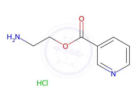 Chemical structure of Nicorandil Impurity 3 Hydrochloride (Nicorandil EP Impurity C Hydrochloride)