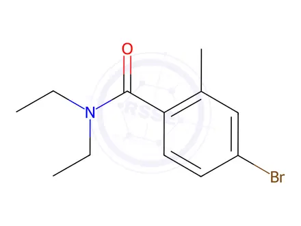 Chemical structure of 4-Bromo-N,N-diethyl-2-methylbenzamide