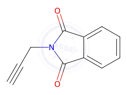 Chemical structure of N-Propargylphthalimide
