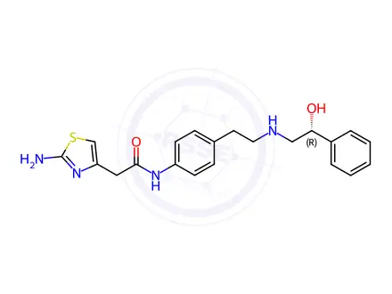 Chemical structure of Mirabegron