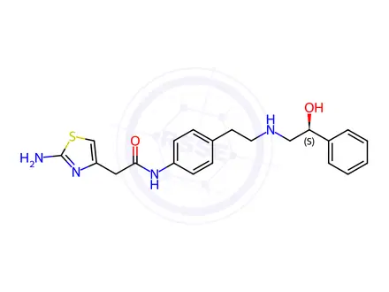 Chemical structure of Mirabegron Enantiomer Impurity