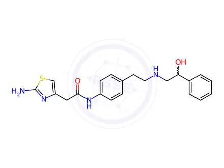 Chemical structure of Mirabegron Impurity 54 (rac-Mirabegron)