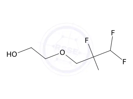 Chemical structure of 2-(2,2,3,3-Tetrafluoropropoxy)ethan-1-ol