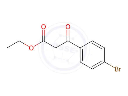 Chemical structure of Ethyl 3-(4-bromophenyl)-3-oxo-propionate