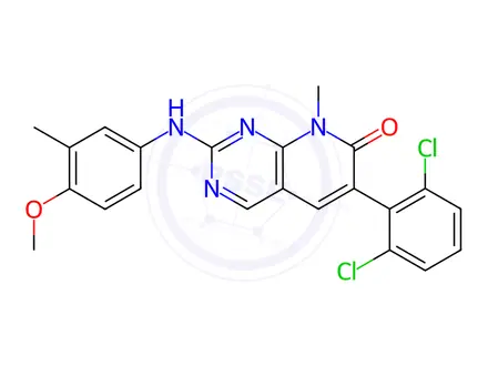 Chemical structure of PD 0166285 Impurity 68