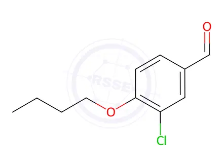 Chemical structure of 4-Butoxy-3-chlorobenzaldehyde
