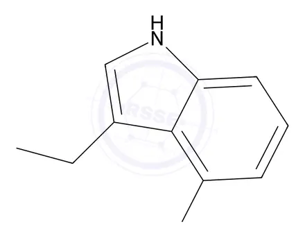 Chemical structure of 3-Ethyl-4-fluoro-1H-indole