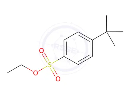 Chemical structure of ethyl 4-(tert-butyl)benzenesulfonate