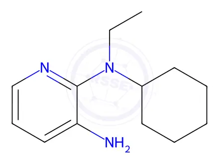 Chemical structure of N2-Cyclohexyl-N2-ethyl-2,3-pyridinediamine