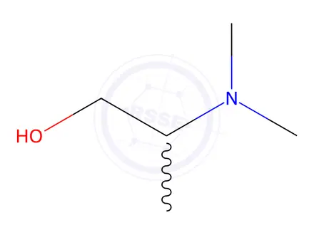 Chemical structure of 2-(Dimethylamino)propan-1-ol