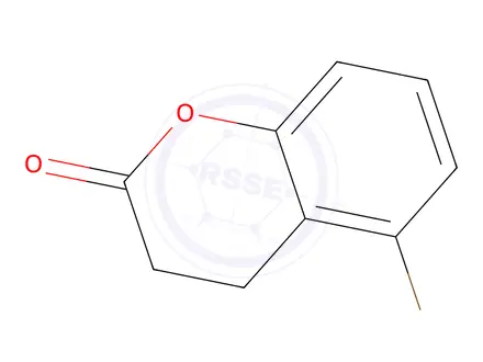 Chemical structure of 5-bromo-3,4-dihydro-2H-1-benzopyran-2-one