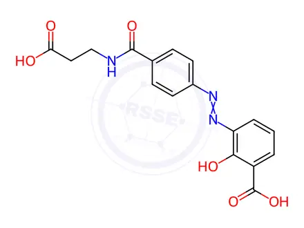 Chemical structure of Balsalazide 3-Isomer