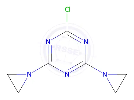 Chemical structure of 9H-Purine-2,6-diamine sulfate