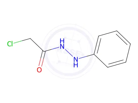 Chemical structure of 2-Chloro-N'-phenylacetohydrazide