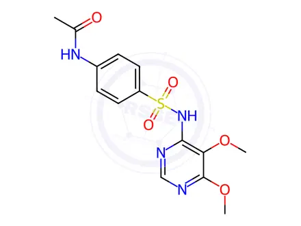 Chemical structure of Sulfadoxine Impurity 18