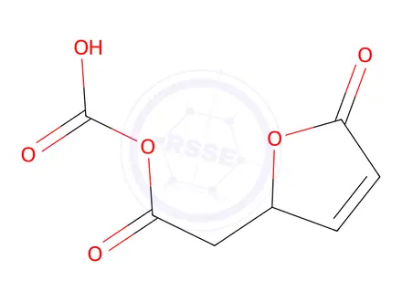 Chemical structure of carboxymuconolactone