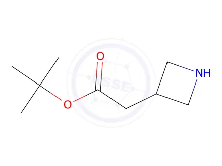 Chemical structure of tert-Butyl Azetidine-3-acetate
