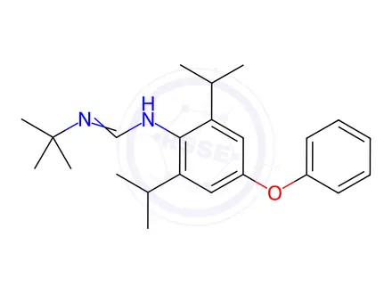 Chemical structure of Butyletherurea-formamide in acetonitrile