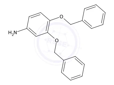 Chemical structure of 3,4-Bis(benzyloxy)aniline