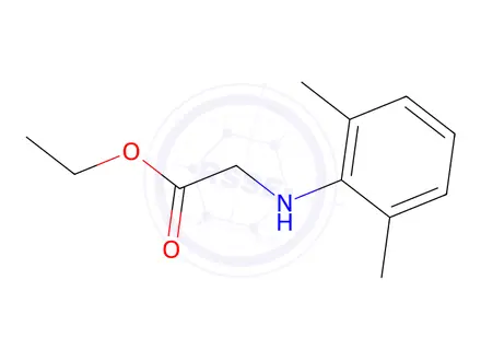 Chemical structure of Ethyl (2,6-dimethylphenyl)glycinate
