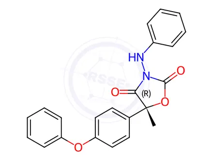 Chemical structure of Famoxadone Impurity 1 ((R)-Famoxadone)
