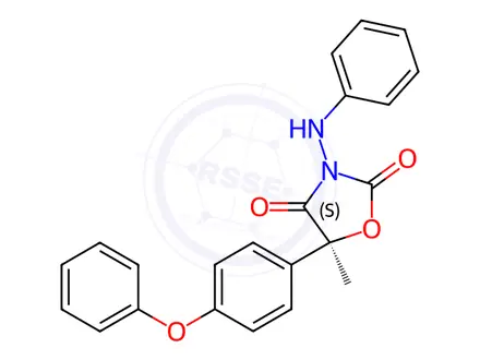 Chemical structure of Famoxadone Impurity 2 ((S)-Famoxadone)