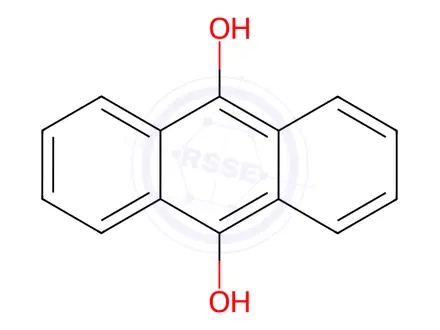 Chemical structure of Dithranol Impurity 18