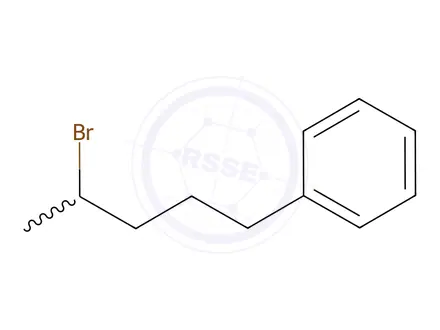 Chemical structure of (4-Bromopentyl)benzene