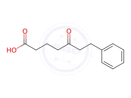 Chemical structure of 5-Oxo-7-phenylheptanoic acid