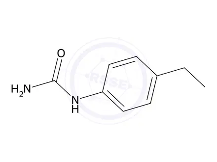 Chemical structure of 1-(4-Ethylphenyl)urea