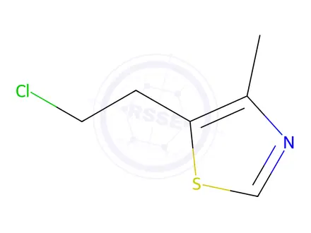 Chemical structure of Clomethiazole